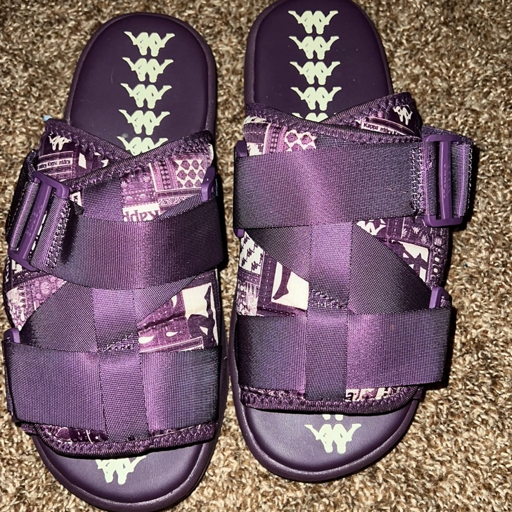 Kappa purple sandals